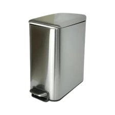 Lixeira Aço Inox Retangular 5L